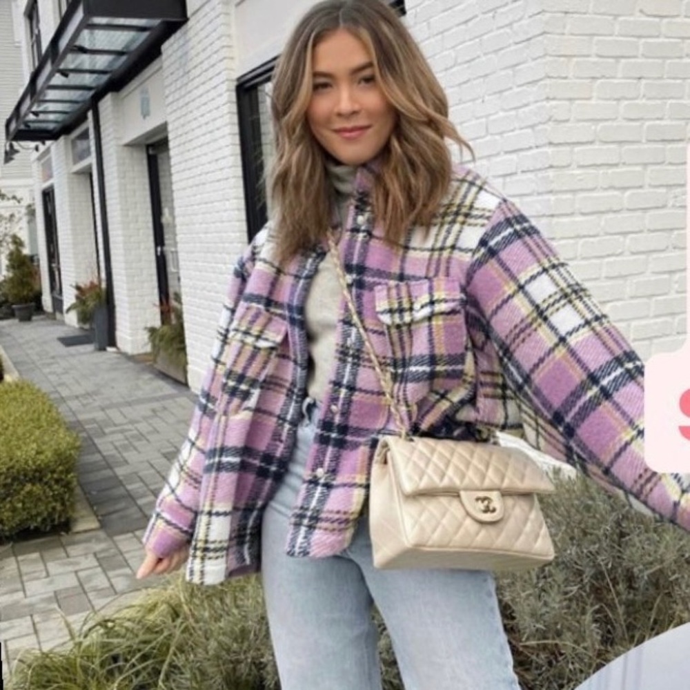Zara Plaid Shacket